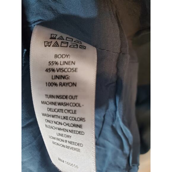 Happily Grey Slate Blue Open Style Vest, NWT, Small - Picture 6 of 6